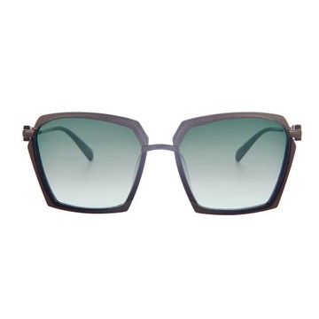 Miro Piazza 時尚藝術太陽眼鏡-自我系列-G.R.A.N.D-深灰綠-100% 阻隔紫外線 UVA 及 UVB