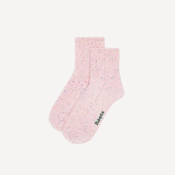 Roots 配件- COTTON CABLE 踝襪