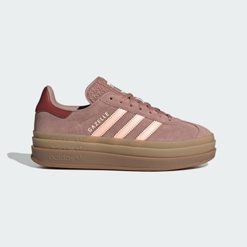 【ADIDAS】GAZELLE BOLD W 休閒鞋 女鞋 德訓鞋 厚底 粉色-JH9666