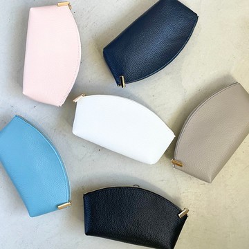 牛紋理皮革 多功能收納包【共6色】