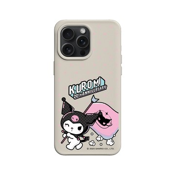 iPhone 15 Pro Max SolidX 貝殼灰 - 三麗鷗-酷洛米20週年 - 酷玩系列-酷洛米