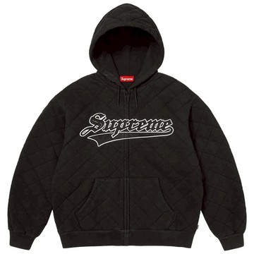 【JPPSC】2025AW SUPREME QUILTED ZIP UP HOODED SWEATSHIRT 連帽 外套