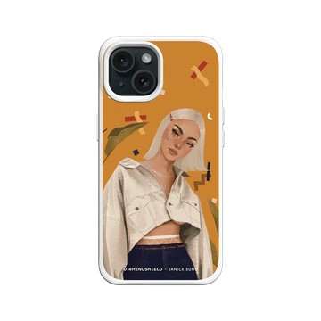 iPhone 15 SolidX 白 - Janice Sung - Anabelle 安娜貝爾