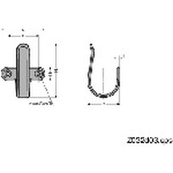 スガツネ工業 4H-40M フック ステンレス鋼製フック 4H40M