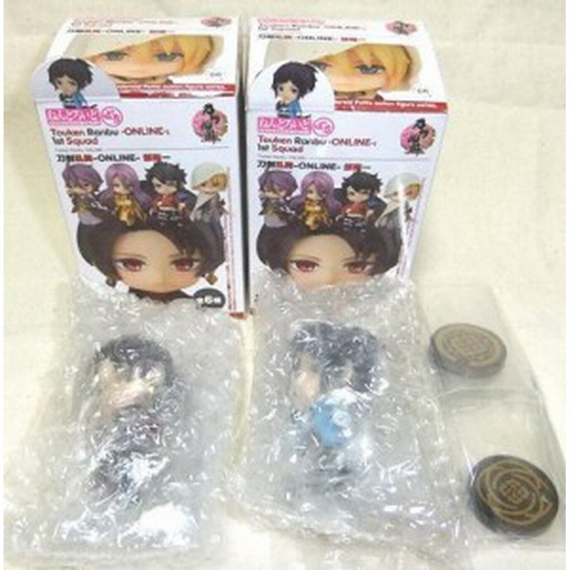 刀剣乱舞 ねんどろいどぷち 金台座付 加州 大和守 セット 中古品 通販 Lineポイント最大1 0 Get Lineショッピング