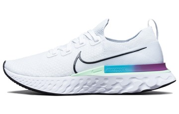 REACT INFINITY RUN FLYKNIT WHITE VAPOR GREEN