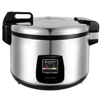 HANABISHI 花菱 商用機械式全不鏽鋼電子煮飯鍋 全方位3D立體保溫 單鍵操作  HNJ-301