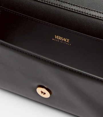 Versace La Medusa leather clutch