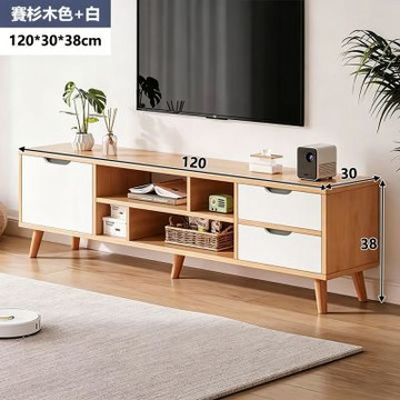 E家工廠 120公分收納電視櫃  一門兩抽收納櫃 203-KC（賽杉木色）