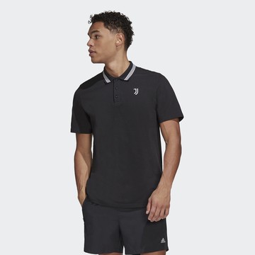 ADIDAS JUVE Q2 POLO 男 短袖POLO衫 黑