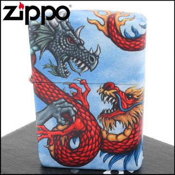 Zippo 美系~Dragon-中世紀龍-540色彩印工法打火機