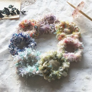 【零失敗。DIY 手作體驗】彩虹髮圈材料包 (附影片教學)