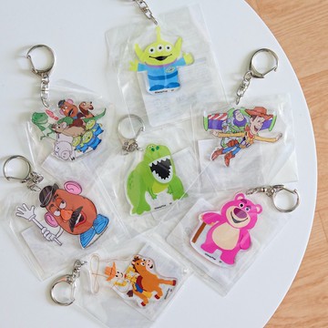 《玩具總動員》🇯🇵日本商品 插畫系列壓克力吊飾 鑰匙圈 日本製 Toystory