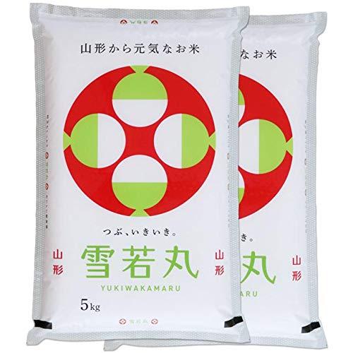 新米 山形県産 雪若丸 白米 10kg (5kg×2袋) 減農薬 特別栽培米 令和5年産