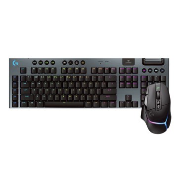 【推薦組合】G502 X Plus炫光高效能無線電競滑鼠+ G915 X無線機械式電競鍵盤