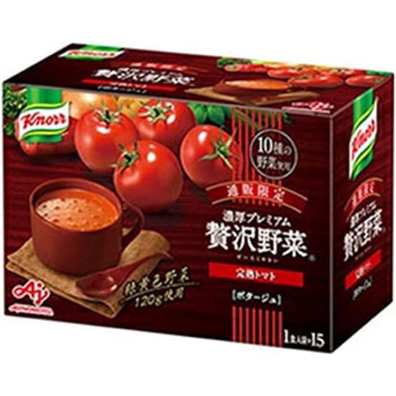 味の素 クノール 濃厚プレミアム 贅沢野菜 (完熟トマト) とろーり濃厚 スープ カップスープ トマトスープ クノールスープ (インスタント