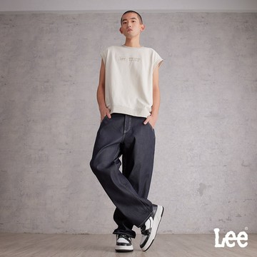 Lee 601 舒適中腰牛仔寬褲 男 深藍洗水 IndiGO系列 LB517008898