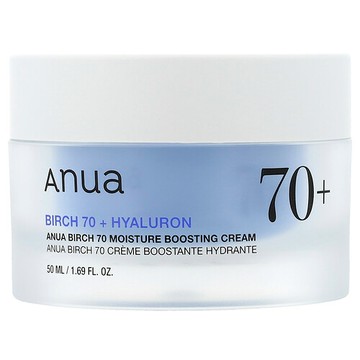 Anua, 樺樹 70 保濕提升霜，1.69 液量盎司（50 毫升）
