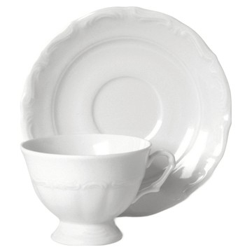 EXCELSA Mademoiselle濃縮咖啡杯碟組 90ml  1套  白色