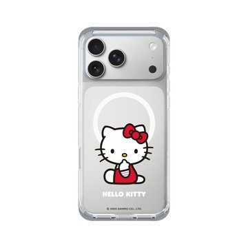 iPhone 17 Pro Max ClearX (MagSafe 兼容) 霜透灰 - 三麗鷗-Hello Kitty - Shh...