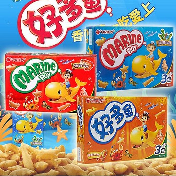 韓國 好麗友 好多魚餅乾(90g) 款式可選【小三美日】 D919603 下午茶 點心 補習 放學 拜拜 普渡