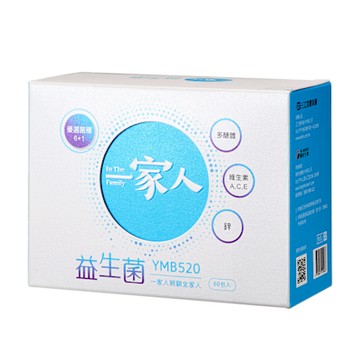 【YM BIOMED 陽明生醫】一家人益生菌(60包/盒)