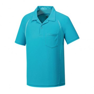 【【蘋果戶外】】零碼出清 山林 31P27 79 水藍 Mountneer 男 透氣排汗上衣 抗UV 有領短袖上衣 吸濕 快乾 POLO 杉 春夏