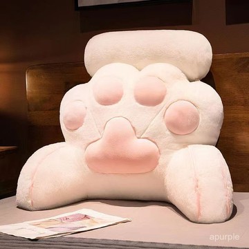 床頭靠墊大靠背靠枕床頭玩手機靠背枕軟包宿捨床上看書沙髮護腰墊 PYB4