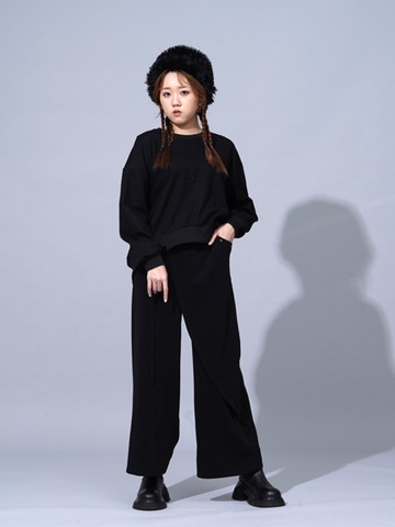 輕纏雙帶長褲(J043LF310CA) - JUJURY COLLECTION