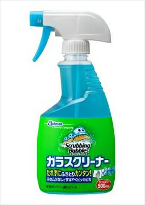 【 ジョンソン 】Scrubbing Bubbles 玻璃清潔劑 主體 500ML【18組】家用清潔劑、玻璃和紗窗 日本必買 | 日本樂天熱銷