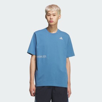 Adidas 愛迪達 Bl S::s Tee KF3704 男 T恤 運動上衣 休閒短袖 藍 灰 亞版