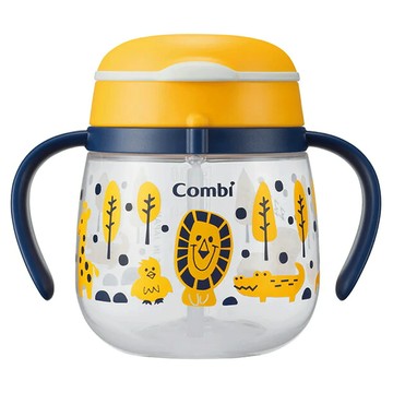 Combi 康貝 Laku樂可杯 第三階段吸管杯 6個月起適用  森林  240ml  1個