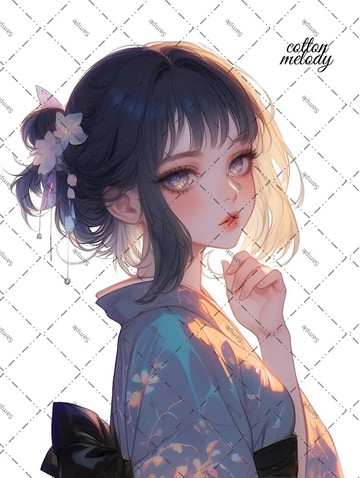 原廠貼紙2019號人物貼紙原創貼紙原創人物貼紙裝飾貼紙棉旋律