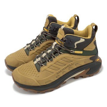 [ACS] Merrell 戶外鞋 Moab Speed 2 LTR Mid WP 男鞋 卡其 綠 防水鞋面 抓地 中筒 登山鞋 ML038425