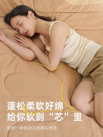 探險者睡袋大人冬季戶外露營成人加厚防寒秋冬款單人雙人午休被子