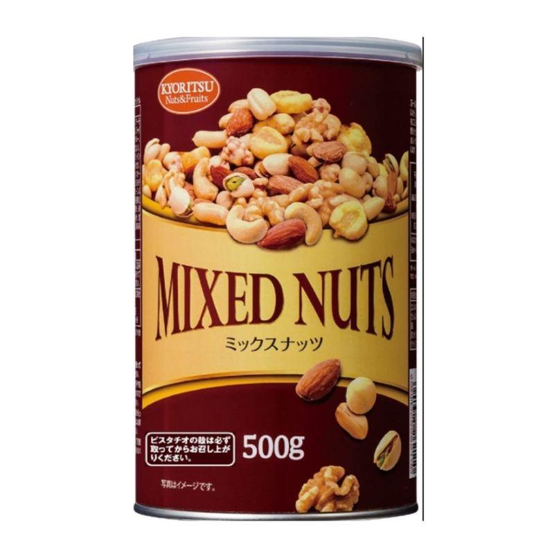 共立食品 ミックスナッツ缶オリジナル 500g 個