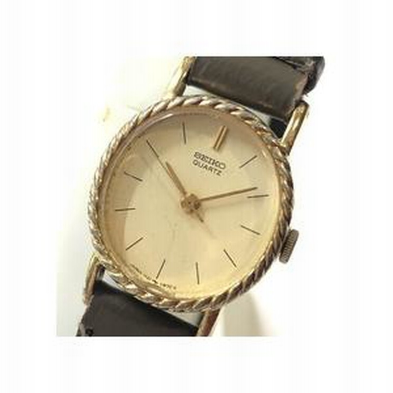 SEIKO セイコー SEIKO クォーツ 3針 1421-0030 女性用 レディース 腕時計 U9 稼働品