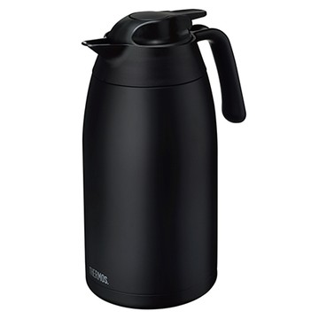 THERMOS 膳魔師 不鏽鋼真空保溫壺 廣口設計 易拆上蓋設計  THV-2001-MTBK