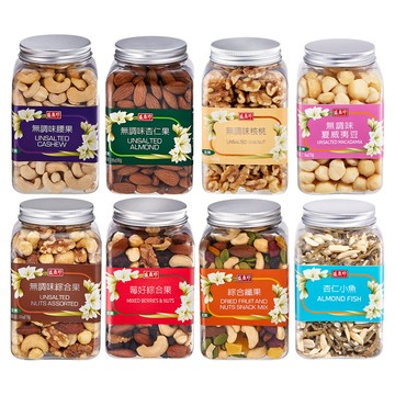 《盛香珍》堅果罐系列(7種口味)x3