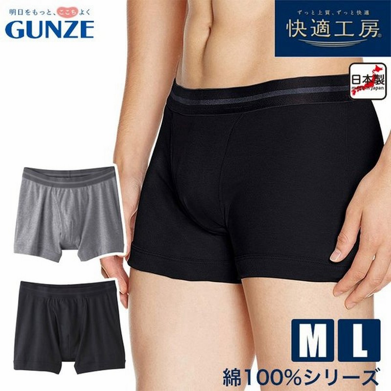 グンゼ 快適工房 紳士 ボクサーブリーフ 前あき 綿100 ボクサーパンツ メンズ 下着 肌着 インナー Gunze M L メール便可 Kh5080 通販 Lineポイント最大get Lineショッピング