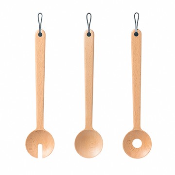 Design Bite｜沙拉木匙 3入組