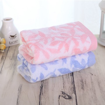 利工民無捻棉提花面巾洗澡洗臉家用吸水性強不易掉毛成人大人毛巾