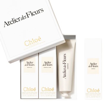 Chloe 仙境花園系列護手霜組(3入)-(北國雪松+木蘭詩語+檀木夜旅)