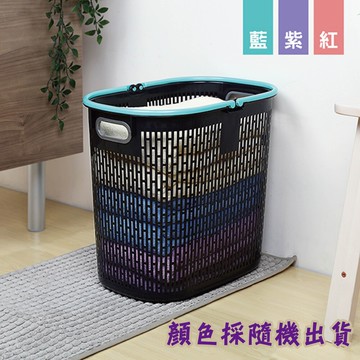 聯府 黑美人洗衣籃 f-111 (顏色隨機出貨)