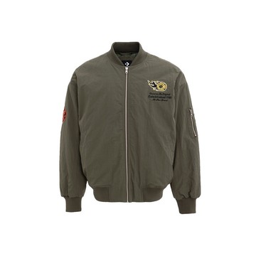 CONVERSE BOMBER PADDED JKT GRAPE LEAF 男 休閒外套 MCJ127-E48