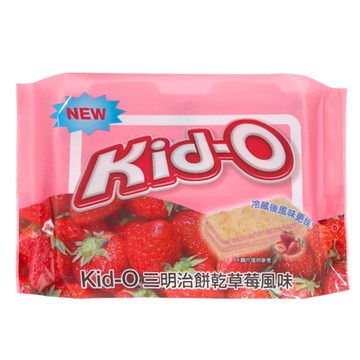KID-O 分享包三明治餅乾-草莓風味17g*20(1/10依序出貨)