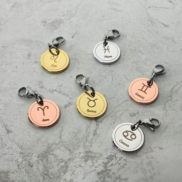 其他事務用品 【Metalmorphose/MTM】限量專屬星座金屬吊牌