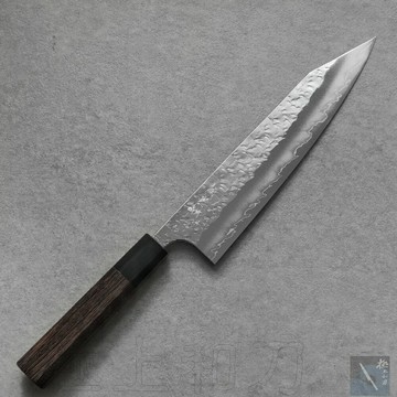 加藤義實  粉末不鏽鋼SG2 主廚刀 切付牛刀 210MM 非洲烏木柄 越前打刃物 KA2512【極上和刀】【日本手工菜刀