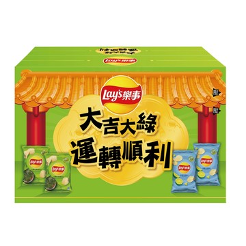 樂事洋芋片大吉大綠組合箱
