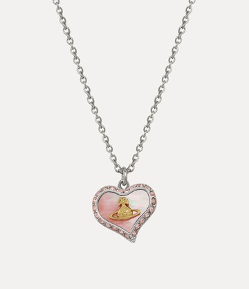 Vivienne Westwood Petra Pendant Necklace Platinum-gold-coral Platinum-gold-coral Women